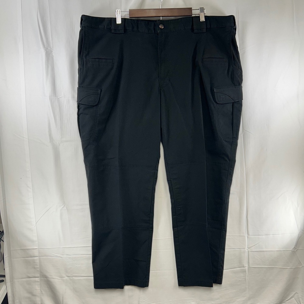 5.11 Tactical Stryke Cargo Pants Mens 48x30 Black Flex-Tac Ripstop 74369L